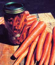 Homemade Spicy Dilled Carrots. Photo by Linda Gabris