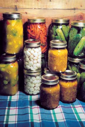 Homemade Pickles and Relishes. Photo by Linda Gabris