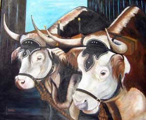Rita Iriarte - Attelage de Boeuf